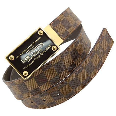 brown leather louis vuitton belt|louis vuitton belt price original.